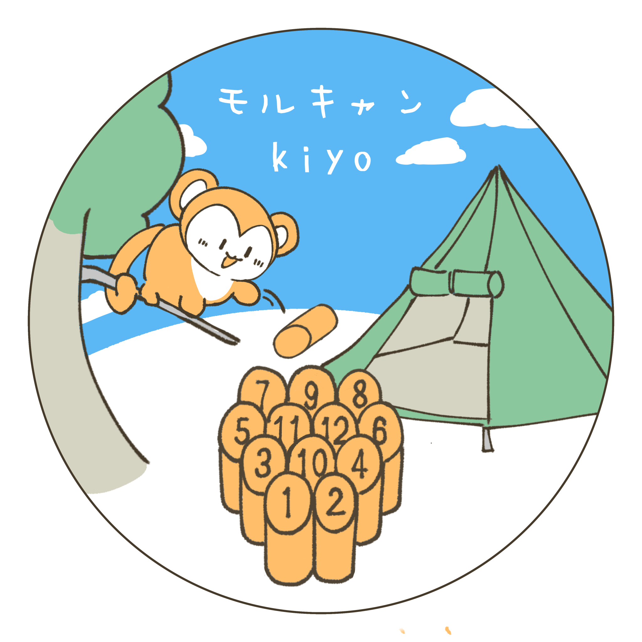 「モルキャン」オリジナル缶バッジ